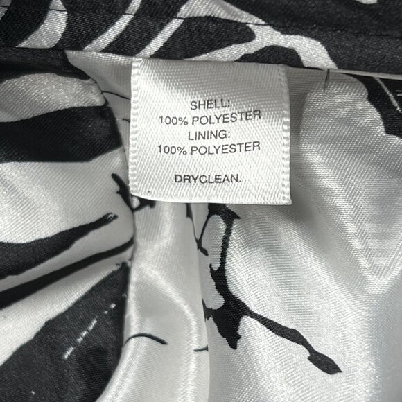 WHBM Halter Tie Floral Satin Flowy Chiffon Maxi Cocktail Gown Size 6 - NWOT - Picture 10 of 10